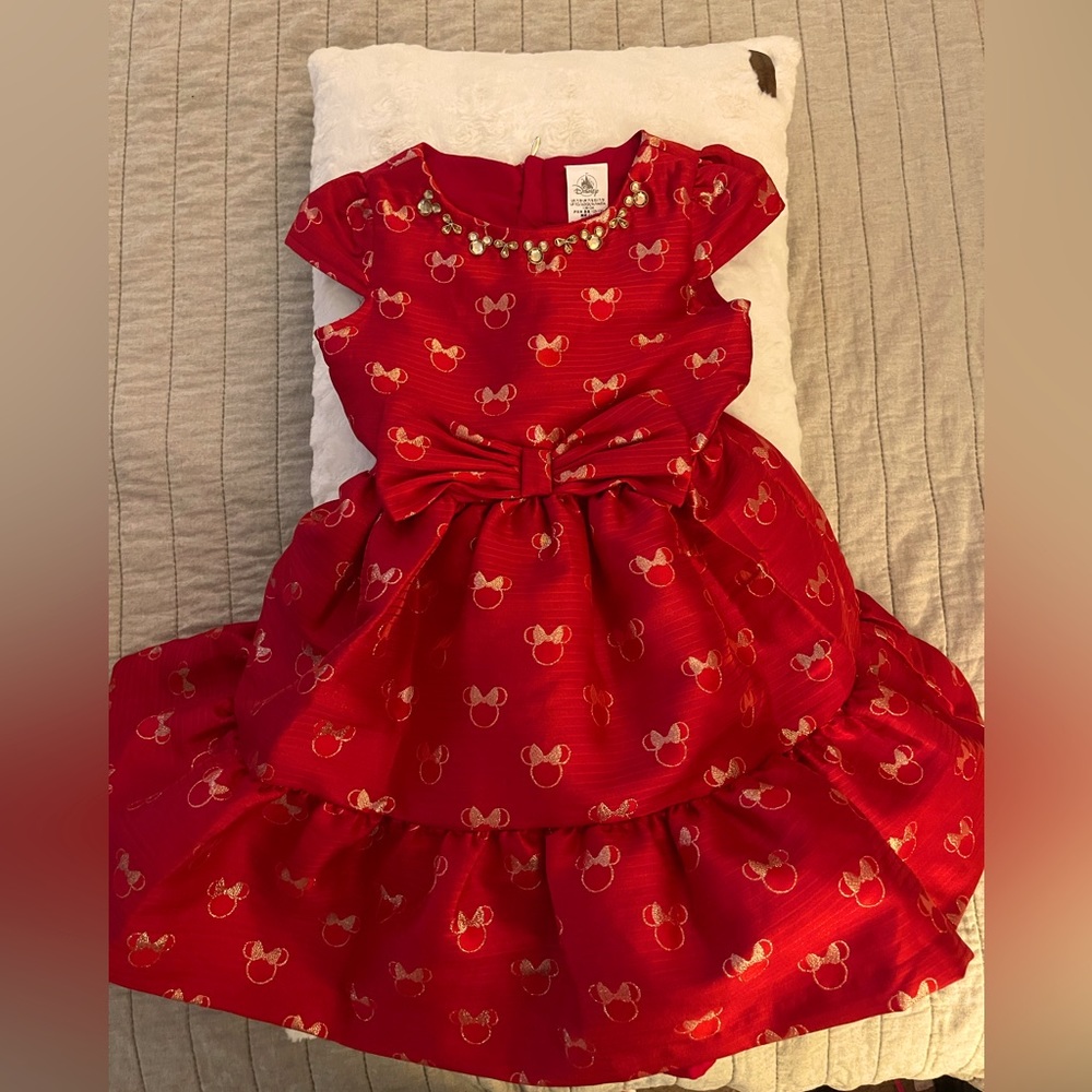 Red and Gold Disney Dress